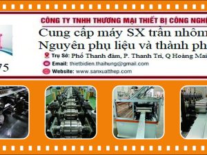 Giàn máy sản xuất nhôm