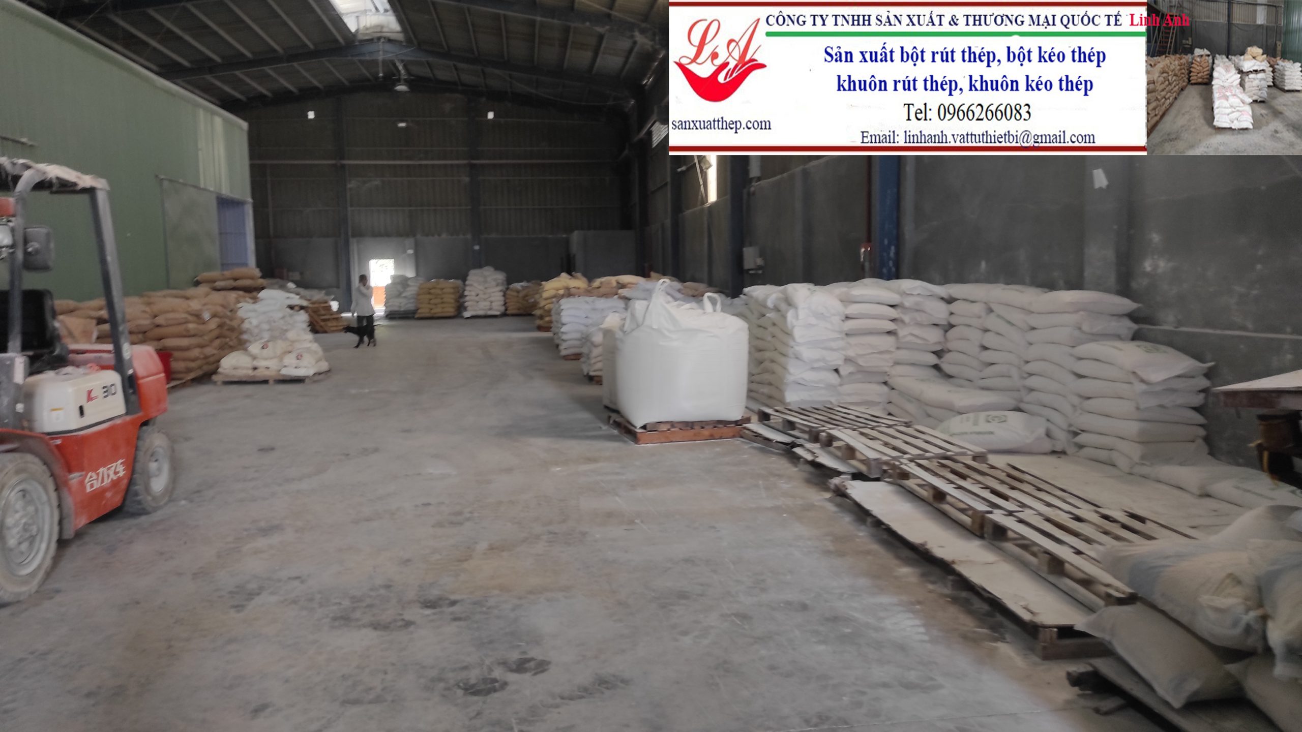 Bột bôi trơn kéo thép